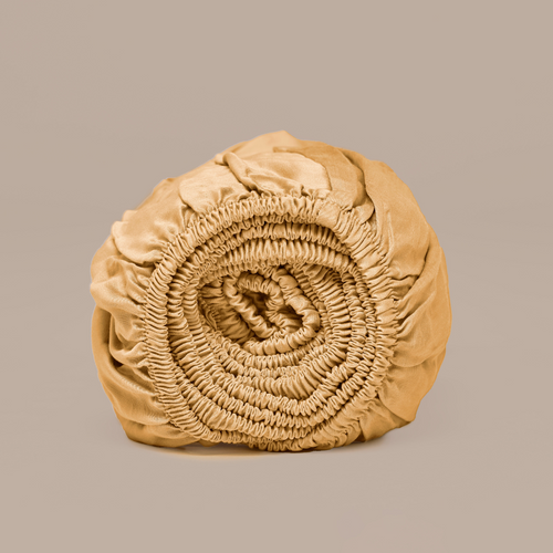 Coco & Cici - Bamboe Hoeslaken 180 x 210 cm - 2 Persoons Beddengoed - Okergeel - Elastiek Rondom - 100% Eco Bamboe - vtwonen shop