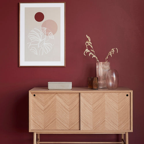 Hübsch vazen Elements - glas - 12x7xh13, 16x9xh18, 12x7xh20cm