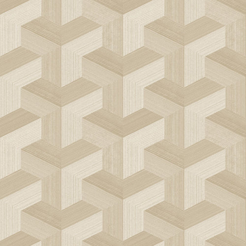 Origin Wallcoverings behang grafisch 3D motief beige - 50 x 900 cm - 348001 - vtwonen shop