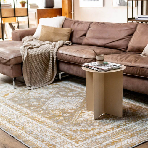 Interieur05 Vintage Vloerkleed Aila Geel - 190 x 280 cm - vtwonen shop