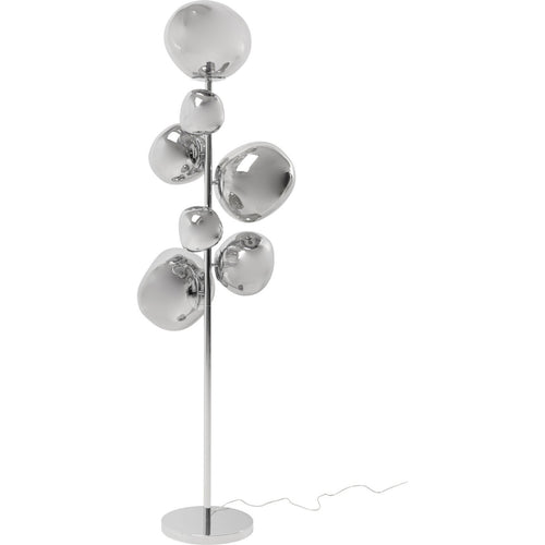Kare Design Vloerlamp Burbuja 168cm chroom