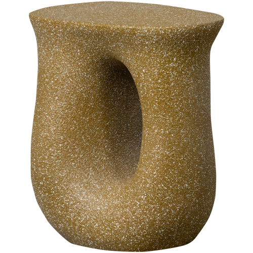 WOOOD bijzettafel met spikkels Mason - Magnesium - Groen - 45x42x33 - vtwonen shop