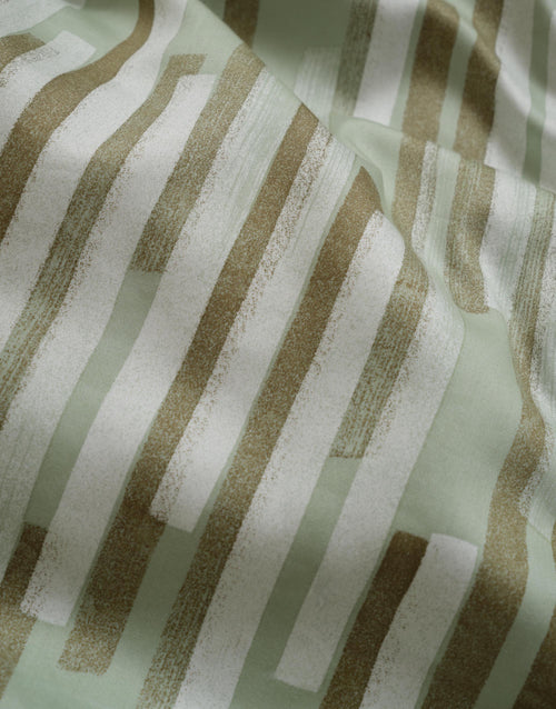 Marc O'Polo Svali dekbedovertrek - Lits-Jumeaux XL – 260x200/220 cm - Calm sage