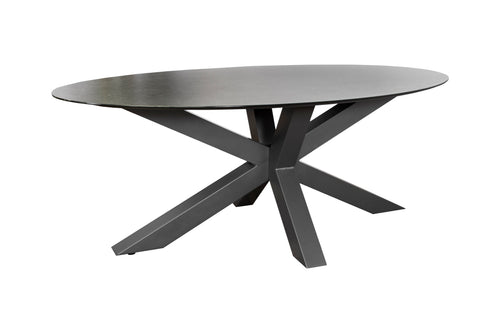 Sens-Line - Donna Ovale Tuintafel - 220x100cm - Keramiek