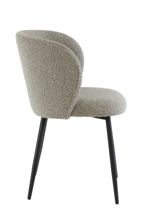 Light & Living zitmeubel Elyna - grijs - 56x55x79 cm