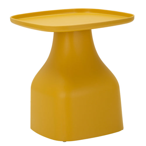 Mauro Ferretti bijzettafel - 48x48x50 cm - geel