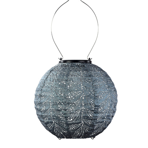 Lumiz solar lampion - folia rond - 320 cm - grijs blauw - vtwonen shop