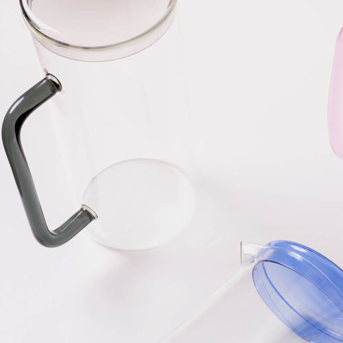 Ona - Karaf 120cl met deksel grijs Cruse - vtwonen shop