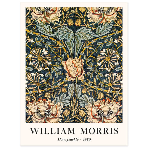 Artfulprints  William Morris - Honeysuckle 1876   poster 30x40 cm - vtwonen shop
