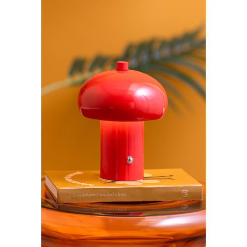 Leitmotiv tafellamp Retro Seta LED - oranje - Ø12.5cm - vtwonen shop