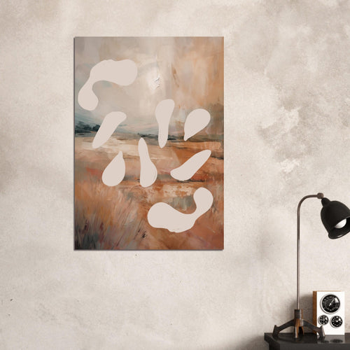 Artfulprints  Abstract - Forest drops   poster 30x40 cm