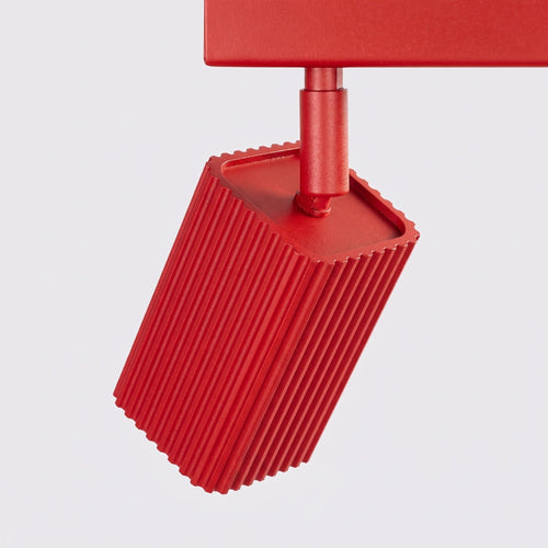 Sollux Lighting Plafondlamp RAYO 3L rood - 45x6x16,5cm