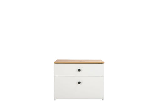 FurniLux Sharons choice- Nachtlast-Wit - 53x35x41cm - vtwonen shop