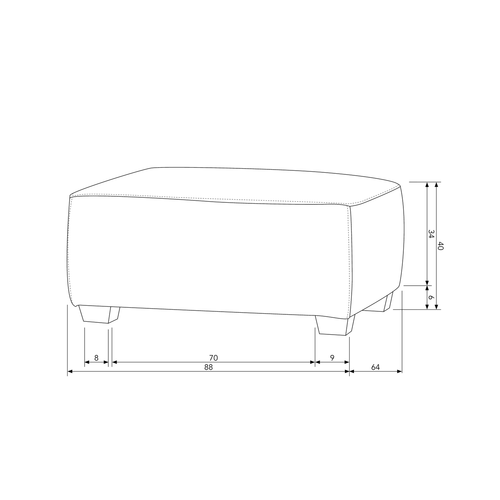 vtwonen tuinhocker buiten Hollandia- PVC - Groen - 44x88x64 - vtwonen shop