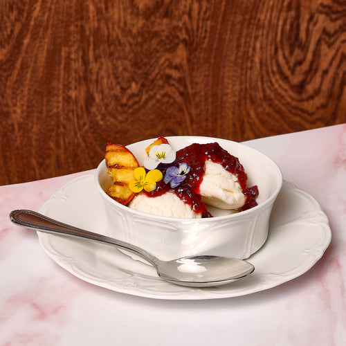 Bonbistro - Kom 13xH5cm ivoor Retro - Set van 4