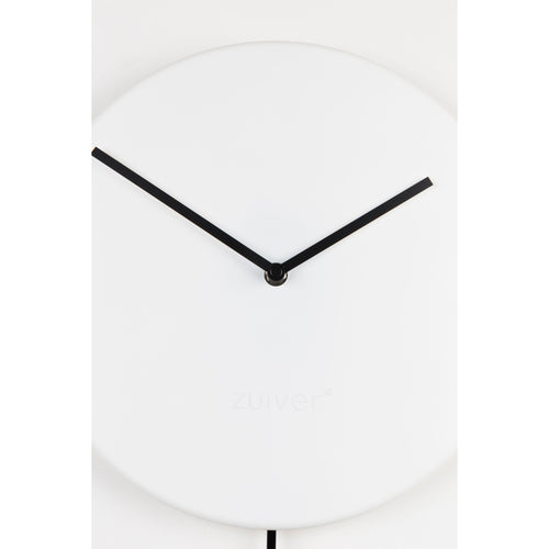 Zuiver Minimal Klok/ Wandklok Rond 30 cm Wit - vtwonen shop