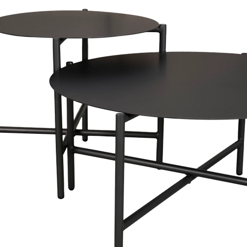 Lisomme Nikki Tuin Loungeset Zwart 5 Delig - Met Zitkussens - vtwonen shop