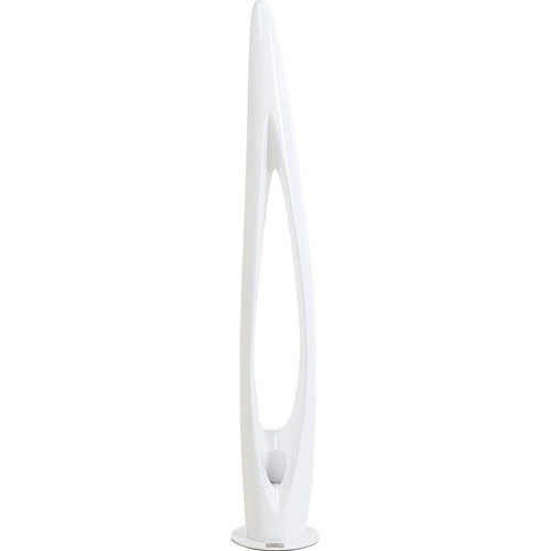 Kare Design Vloerlamp Flow Flame 132cm wit