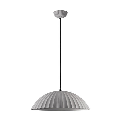 Nova Luce AMMOS  Ammos Dome hanglamp voor plafond, grijs E27, 1x12W