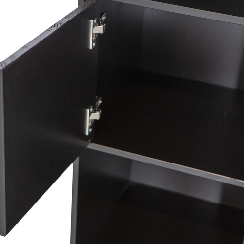 WOOOD vakkenkast open Finca - Zwart - 210x40x40 - vtwonen shop