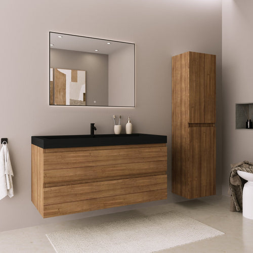 LOMAZOO kolomkast Marbella - zwevend - warm eiken