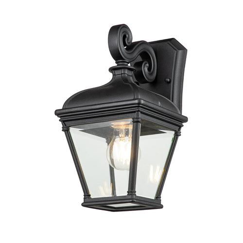 Elstead Bayview Outdoor Wandlantaarn Zwart, IP44