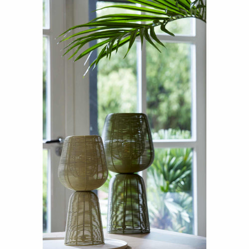 Light & Living tafellamp ABOSO - groen - Ø24cm - vtwonen shop