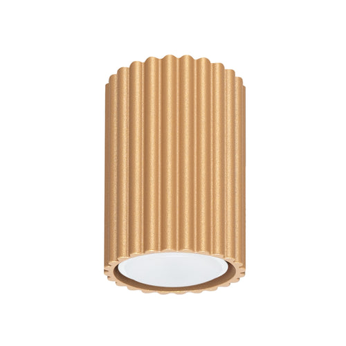 Sollux Lighting Plafondlamp KARBON 10 goud - 6,5x6,5x10cm