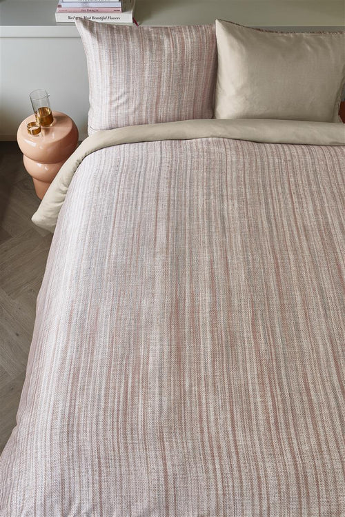 Beddinghouse dekbedovertrek Namaste - 140x200/220 cm - zand - vtwonen shop