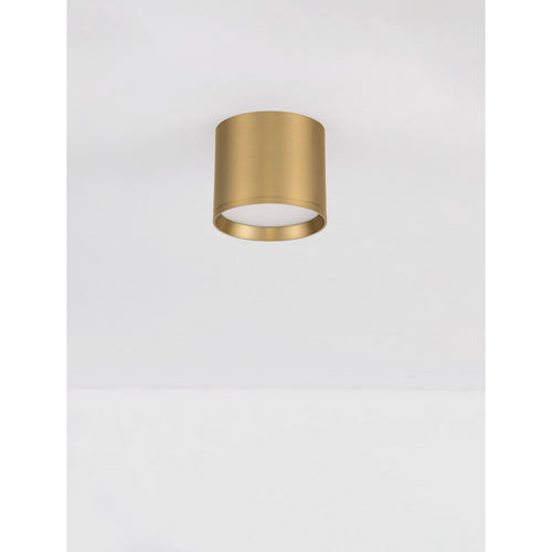 Nova Luce Ziaza Opbouwdownlight, matgoud, LED, 10W, 505lm, 3000K