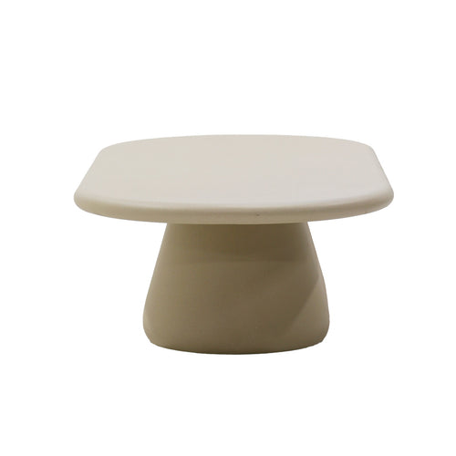 DÉJA Living Salontafel Riva Ovaal - Eco Composiet - 120x65x39cm - vtwonen shop