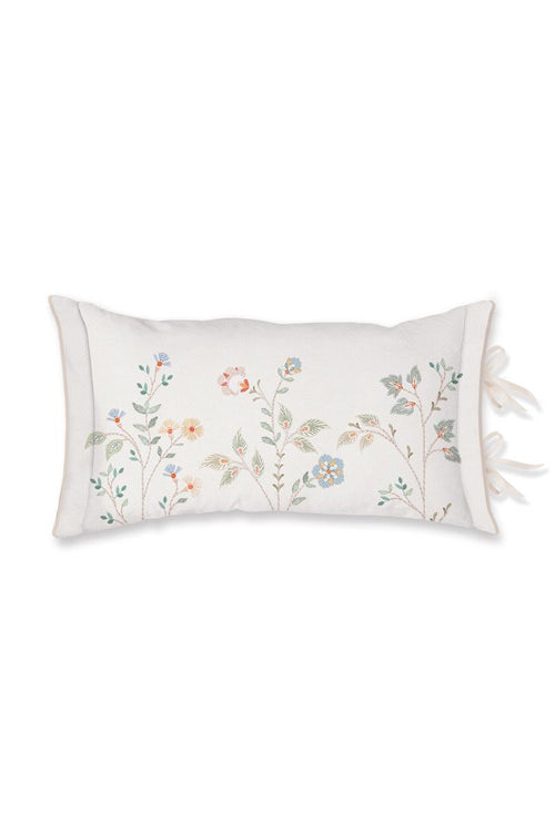 Pip Studio decoratiekussen Campo de flores - 35x60 cm - gebroken wit - vtwonen shop