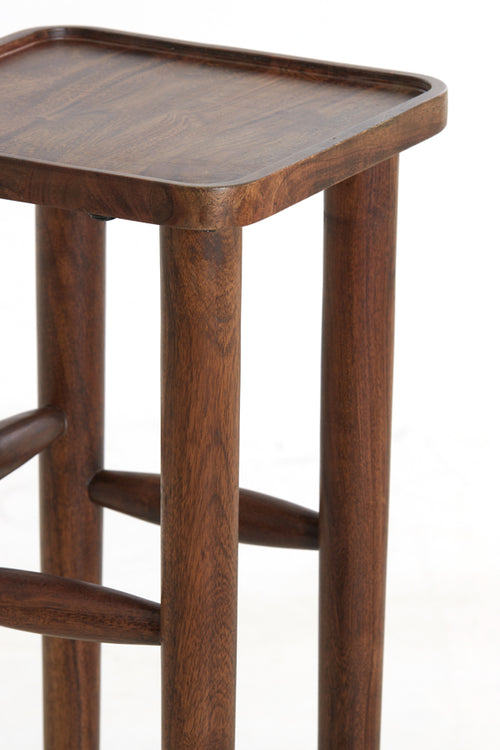 Light & Living zuil QIANO - Ø42x100cm - bruin