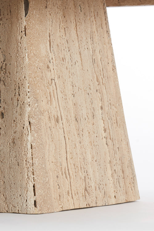 Light & Living salontafel KEPAMI - Ø60x36cm - bruin - vtwonen shop