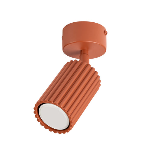 Sollux Lighting Plafondlamp KARBON 1 rode oker - 7x7x18cm