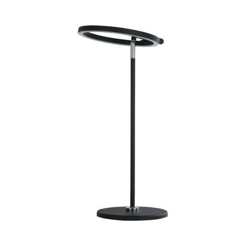 Searchlight Space LED tafellamp, zwart metaal