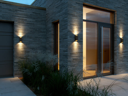 Nordlux Nico Wandlamp Buiten - 2-lichts GU10 - IP54 - Roest