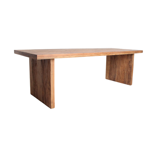 Farmwood Waterfall eettafel - FSC-gerecycled hout - 240 cm