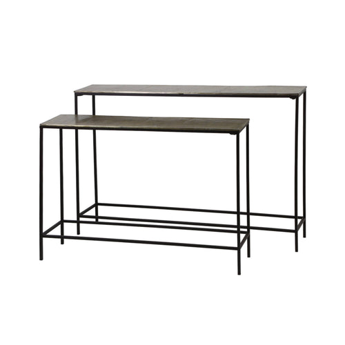Light & Living tafel  - brons - 119x25x80.5 cm