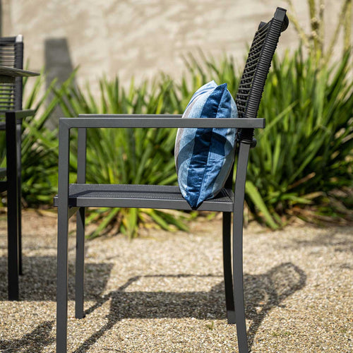 Garden Impressions tuinstoel Tess zwart - stapelbaar - vtwonen shop