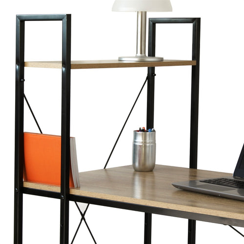Calicosy - Bureau B120cm met 4 planken - 60x120x120 cm