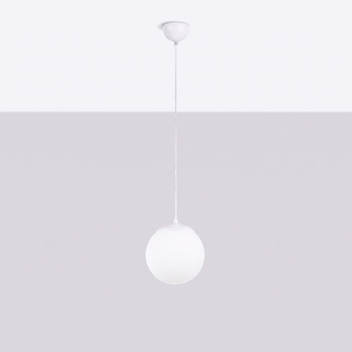 Sollux Lighting Hanglamp UGO 20 wit - 20x20x110cm