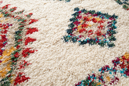 AFK Living vloerkleed Sirocco - shaggy - veelkleurig - 80 x 150 cm