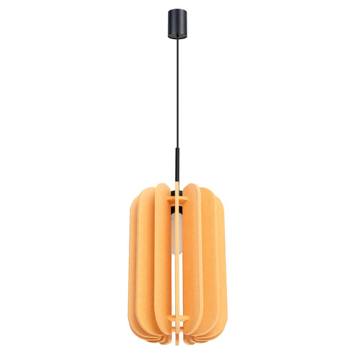 Sollux Lighting Hanglamp MULA 27 geel - 27x27x165cm