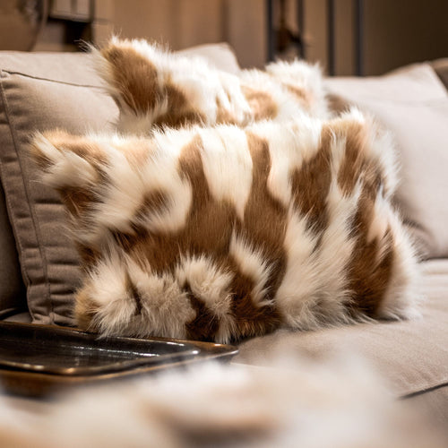 Hoii sierkussen Gabriel - 45x45 cm - Gemêleerd - Beige - vtwonen shop