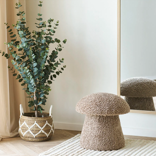 Artichok Beer Poef Teddy Bruin - Ø45 x 45 cm - vtwonen shop