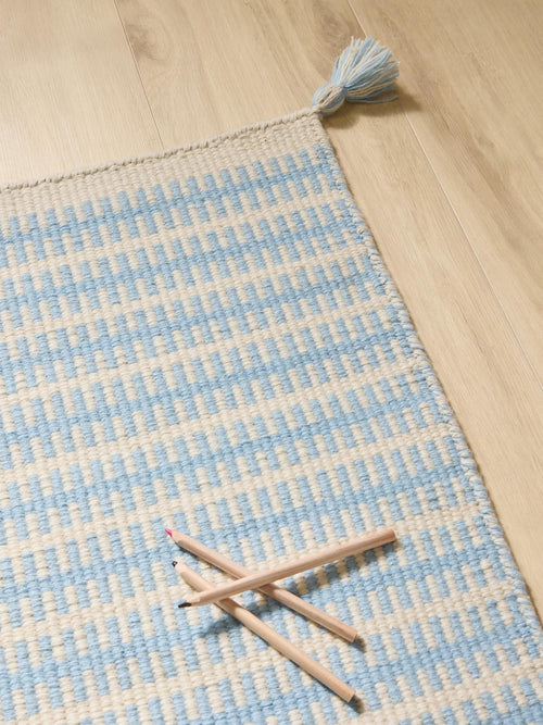 benuta kindervloerkleed Lulu - lichtblauw - 160x230 cm