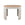 Leitmotiv side table Estriado - grijs - 100x40x76.5cm