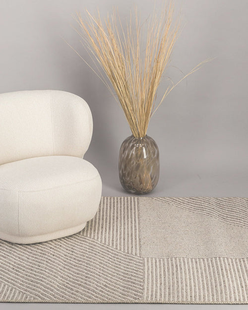 AFK Living vloerkleed Mysigt - design - grijs - 120 x 170 cm