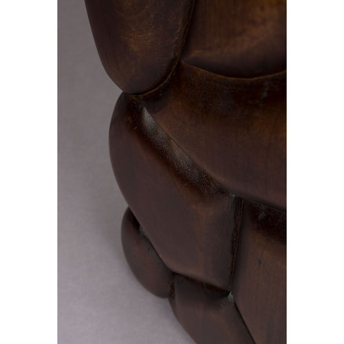 Dutchbone Brooklyn Krukje/ Bijzettafel Hout - Bruin - vtwonen shop